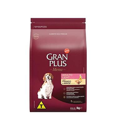 Imagem de RAÇÃO GRAN PLUS MENU CÃO AD LIGHT MED e GRD 3 KG
