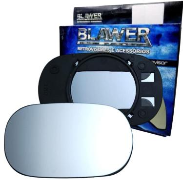 Imagem de 97413 - Vidro Espelho Retrovisor Lado Esquerdo Com Base Ford Ka 1998 a 2007 - Blawer