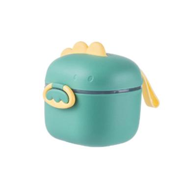 Imagem de Distribuidor Em Pó leite Recipientes De Lanche Pequeno Formula Bebes Dino