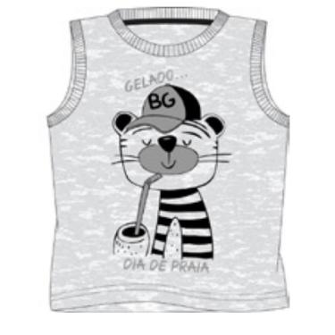 Imagem de Camiseta Infantil Menino Regata Machão Dia De Praia-Masculino