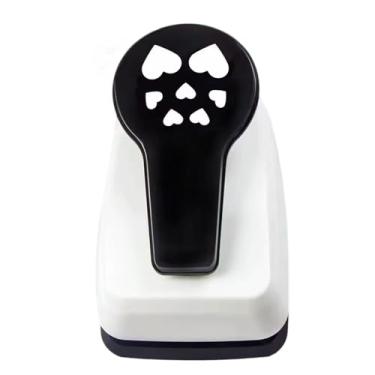 Imagem de Fancyes Forma de furador de papel, máquina de furar, forma de furador, furador de papel para scrapbooking, cartão faça você mesmo, artesanato feito à mão, Coração