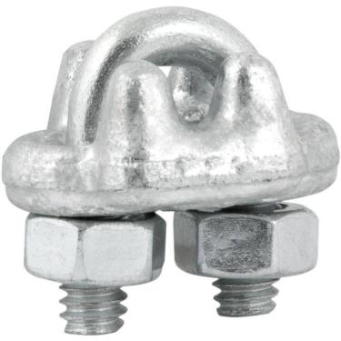 Imagem de Clips Para Cabo De Aço 1/8`` Com 30 Vonder