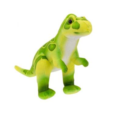 Imagem de Dinossauro Verde 21cm  Pelúcia Infantil / Enfeite - Fofy Toys