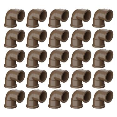 Imagem de Kit Com 25 Unidades Joelho Soldável 90º 32 Mm Tigre