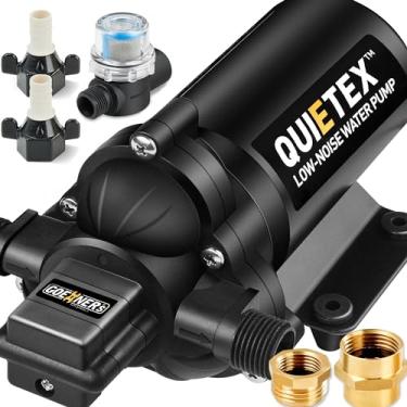 Imagem de Bokkee Bomba D'Água 12V Para Trailers, De Diafragma Ultrassilenciosa 5,0 Gpm E 45 Psi Com Interruptor Pressão Inteligente, Fluxo Confiável Veículos Náuticos Reboques