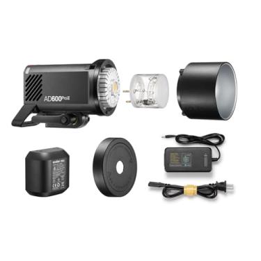 Imagem de Godox Luz flash externa AD600 Pro II AD600Pro II 600ws, sistema X sem fio 2.4G, 40W bicolor 2800K-6000K, TTL GN87 HSS 1/8000s, 0,01s~0.9s Tempo de reciclagem, 1/1 a 1/512 10 passos de alimentação