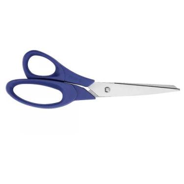 Imagem de Tesoura 24cm azul Mundial