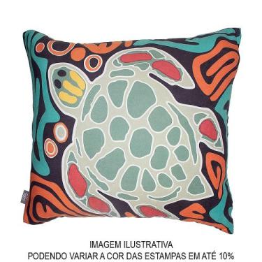Imagem de Almofada Decorativa - Capa Acqua-Tamar- 45x45 cm - Okkahome Decora