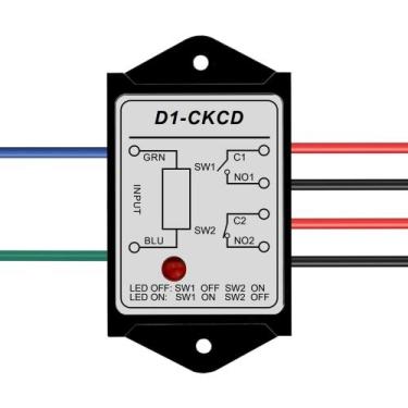 Imagem de Módulo de relé de alimentação URANT 8A 12V AC/DC 1NO 1NC Tensão de con