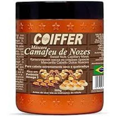 Imagem de Máscara Capilar Camafeu de Nozes Coiffer 500g Nutrição Profunda e Bril