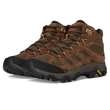 Imagem de Merrell Bota masculina Moab 3 Mid impermeável para caminhada, New Earth, 45