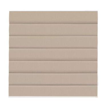 Imagem de Persiana Romana Blackout Bege - 1,80m x 2,10m - Alanza