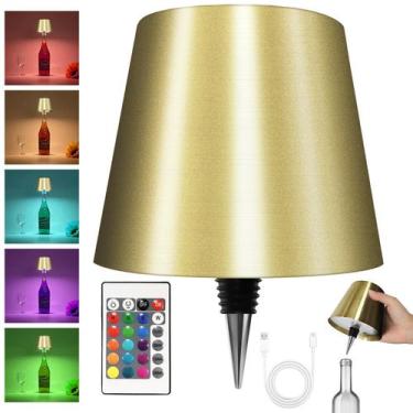 Imagem de Lâmpada de garrafa sem fio Hoide 2025 LED para garrafas de licor e vin