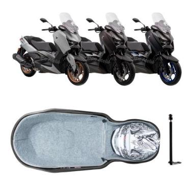 Imagem de Forração Xmax 300 2026 Cinza Divisória Pequena 1 Antena - Jaspe Ateliê