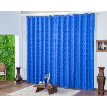 Imagem de Cortina Jacquard Luxo Para Sala e Quarto SEMI-BLACKOUT 2,80 X 1,70 - A