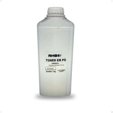 Imagem de Toner Em Pó Compativel Xerox 7525 7530 7535 C8030 Ciano Ciano