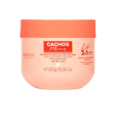 Imagem de Máscara Cachos Arvensis 2 Em 1 Light No Poo 300g Hidratação e Finalização Cabelos Cacheados e Ondulados