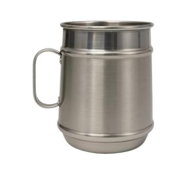 Imagem de Caneca Chopp Alumínio Escovado 1L Polido Bebidas Churrasco Cozinha Bar(10)