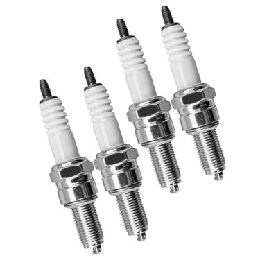 Imagem de Vela de ignição irídio adequada para Polaris Ranger Yamaha FZS1000 FZ1 Husqvarna TC250 TE250 TXC250 Suzuki GSF600S Bandit Kawasaki ZX600 Ninja ZX-6R, 4 peças