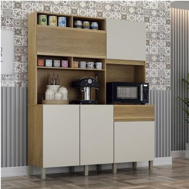 Imagem de Armário de Cozinha 5 Portas 1 Gaveta Canastra Valdemóveis