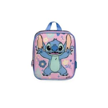 Imagem de Lancheira Térmica Infantil Feminina Stitch Rosa - Bagaggio, U