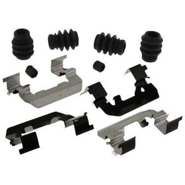 Imagem de ACDelco Kit profissional de pinça de freio a disco frontal 18K2018X com clipes, vedações, buchas e lubrificante