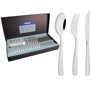 Imagem de Faqueiro Tramontina Pacific Inox C/ Acabamento Alto Brilho E Detalhes no Cabo 48 Pçs 66962144