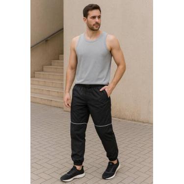 Imagem de Calça Jogger Masculina 2 em 1 -Enfim Active, XGG, Preto