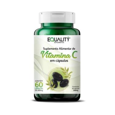 Imagem de Vitamina C 400mg Pote 60 Cápsulas em Softgel - Equality Suplementos