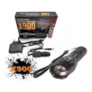 Imagem de Lanterna X-900 LED Super Potente  Ilumine Tudo com Força Total! - ESB