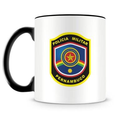 Imagem de Caneca Personalizada da Polícia Militar de Pernambuco com Nome - Porce