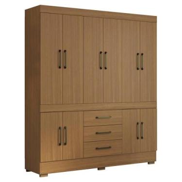 Imagem de Guarda Roupa Casal 10 Portas 179 cm Monaco ARMoveis - Aramoveis, Ataca