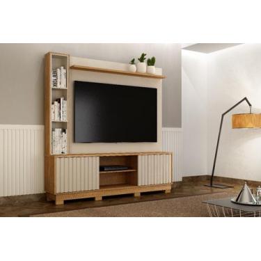 Imagem de Estante Ripado Para TV de até 65 polegadas Montenegro - VALDEMOVEIS, O