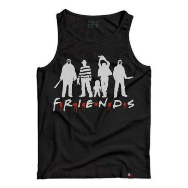 Imagem de Camiseta Regata Jason Freddy Krueger Camisa Friends Terror - KING OF G