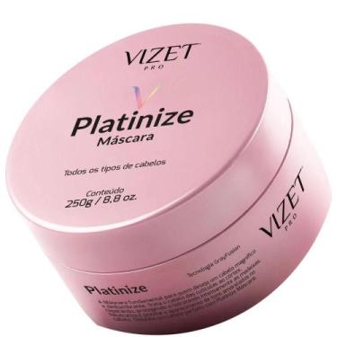 Imagem de Máscara Capilar Vizet Platinize Matização 240g