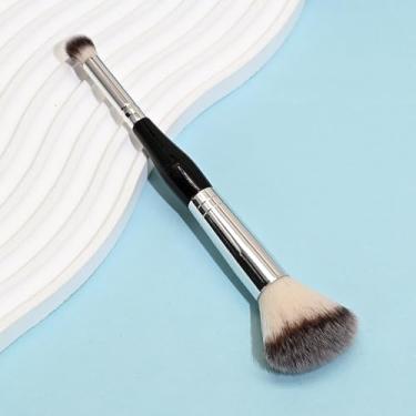 Imagem de Pincel de maquiagem em pó de duas pontas, corretivo de sombra, creme cosmético, pincel de maquiagem para blush