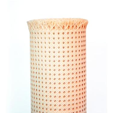 Imagem de Palhinha Rattan Sextavada Tela Natural 1m X 50cm Palha da Índia Decoração Cadeira Móveis(Creme)