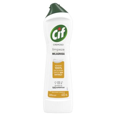 Imagem de Saponáceo Cremoso Multiuso Laranja Cif Squeeze 450ml
