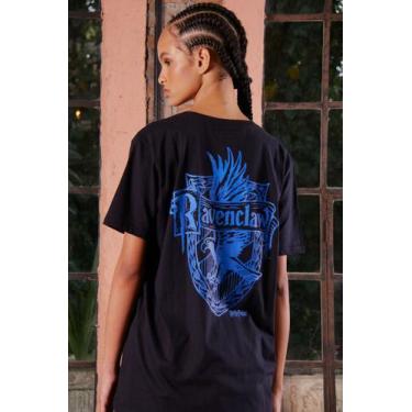 Imagem de Camiseta Unissex Harry Potter Corvinal - Preto - BANDUP, M, Preto, Uni