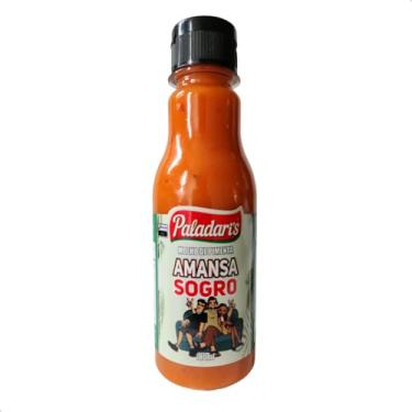 Imagem de Molho de Pimenta Temática Amansa Sogro, Presente Divertido, Tempero Picante, 180ml