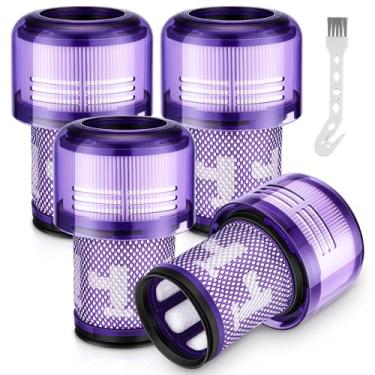 Imagem de Substituições de filtro V12 para aspirador de pó Dyson V12 Detect Slim, Detect Slim Animal, Slim+ Cordless Vacuum and V12 Slim Absolute Vacuums, SV34, SV35 V12 Substituição de filtro de aspirador de