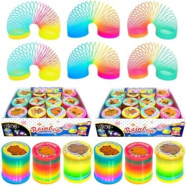 Imagem de 24 Molas Maluca de Capivara iluminadas com Luz Lembrancinha Festa Infantil