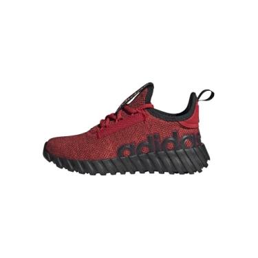 Imagem de adidas Tênis infantil unissex Kaptir 3.0, Better Scarlet/Preto/Preto, 12 Little Kid