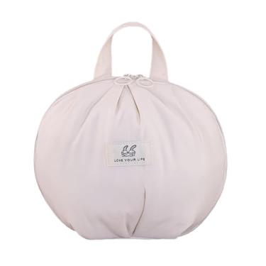 Imagem de Bolsa de viagem para roupas íntimas | Bolsa de armazenamento de calcinhas dividida para viagens | Bolsa leve de transporte de roupas com zíper para viagem de negócios em casa, escola