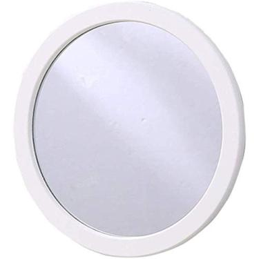 Imagem de Espelho redondo espelho de banheiro criativo sala de aula restaurante parede suporte multifunções multicolorido jardim de infância espelho decorativo espelho de maquiagem doméstico (cor: azul tamanho