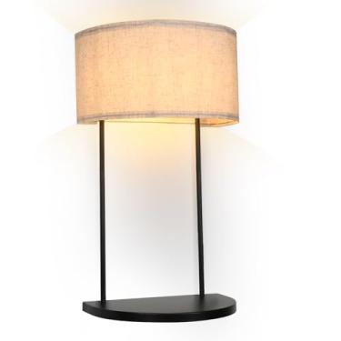 Imagem de AKEETO Arandela de parede sem fio com lâmpada RGB magnética recarregável de 5000 mAh e controle remoto, luminária de parede de metal operada por bateria com prateleira para mesa de cabeceira de quarto