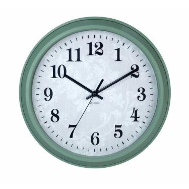Imagem de Relógio De Parede Verde Sálvia Herweg 660142