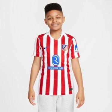 Imagem de Camisa Atlético de Madrid Nike I 2025/26 Torcedor Pro Infantil-Unissex