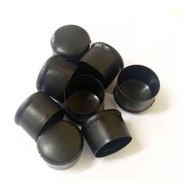 Imagem de Ponteira Protetora Pé De Cadeira Tubular 3,2cm Kit C/ 24un