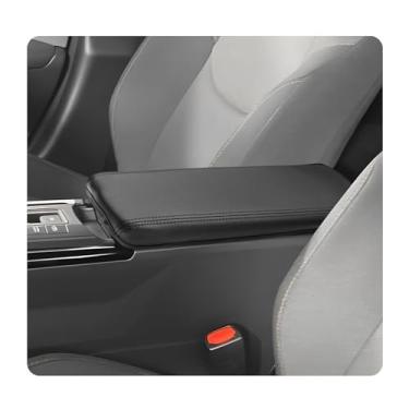 Imagem de LUWU Capa para console central Prius 2025 2026 compatível com acessórios Toyota Prius 2023 2024 2025 2026 Capa de apoio de braço para console central (preto fino)